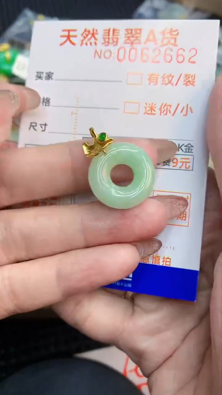 翡翠银S925镶嵌颈饰             8