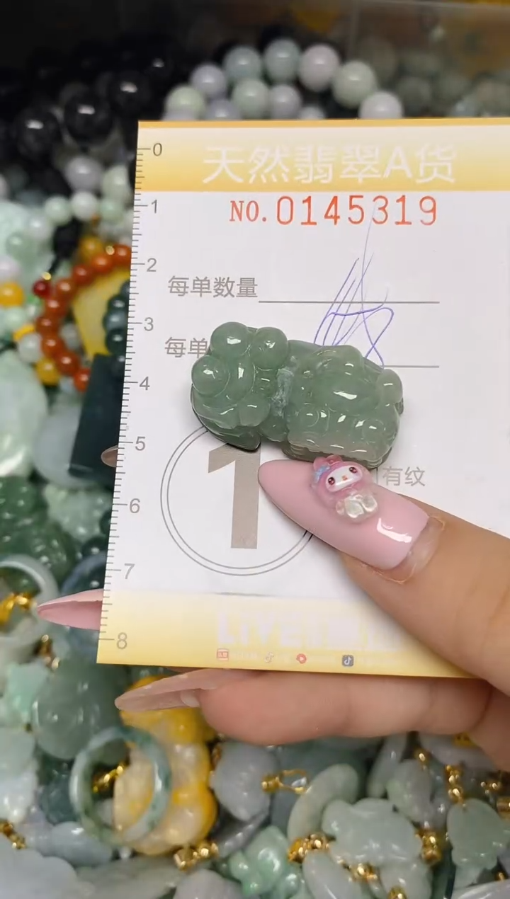 翡翠未镶嵌颈饰闪购0145319
