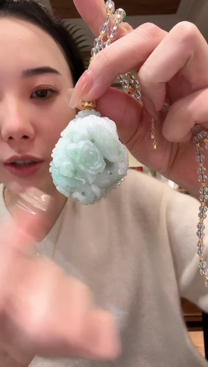 【闪购商品】翡翠颈饰未镶嵌国风