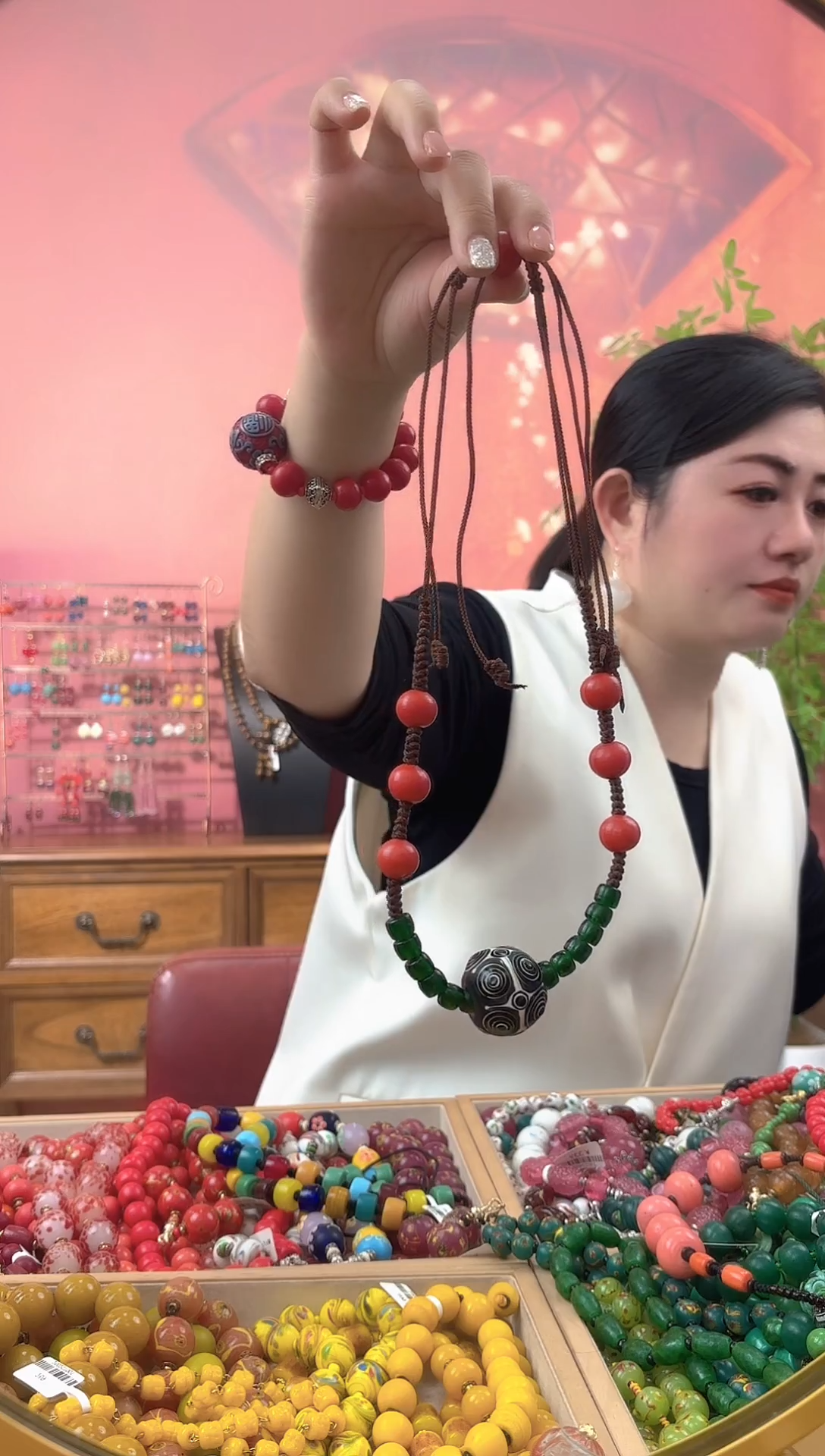 颈饰琉璃经典时尚琉璃项链