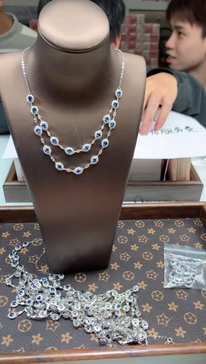 【闪购商品】翡翠项链合金天然A货翡翠-多样性发货