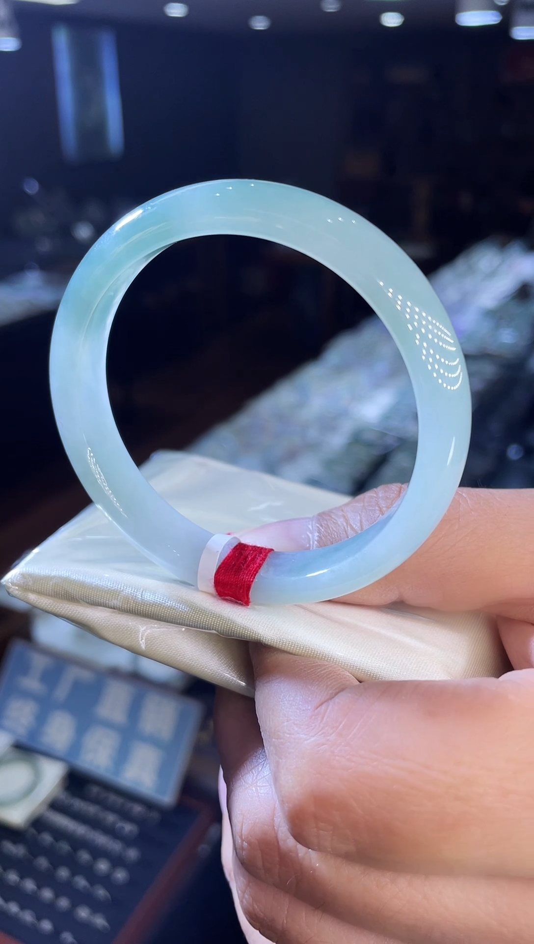 未镶嵌手镯翡翠54-55