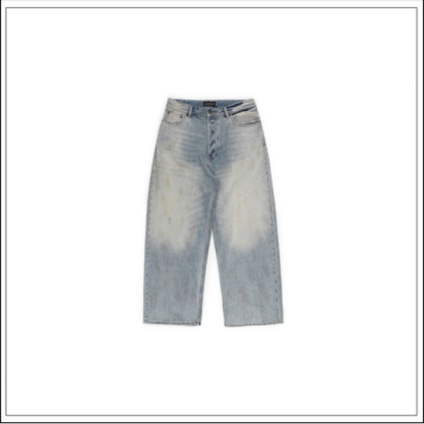 【上海】MASONPRINCE*擦脏宽松版牛仔裤