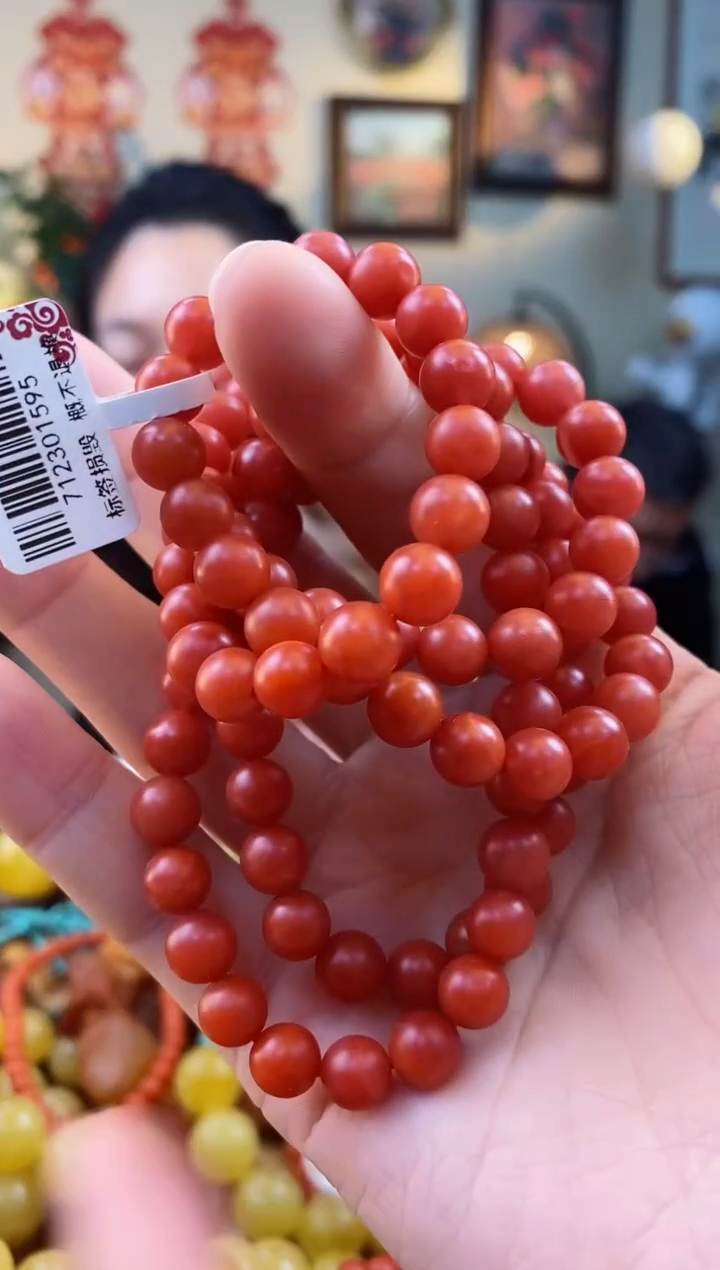 【闪购商品】南红玛瑙手串未镶嵌手串多圈