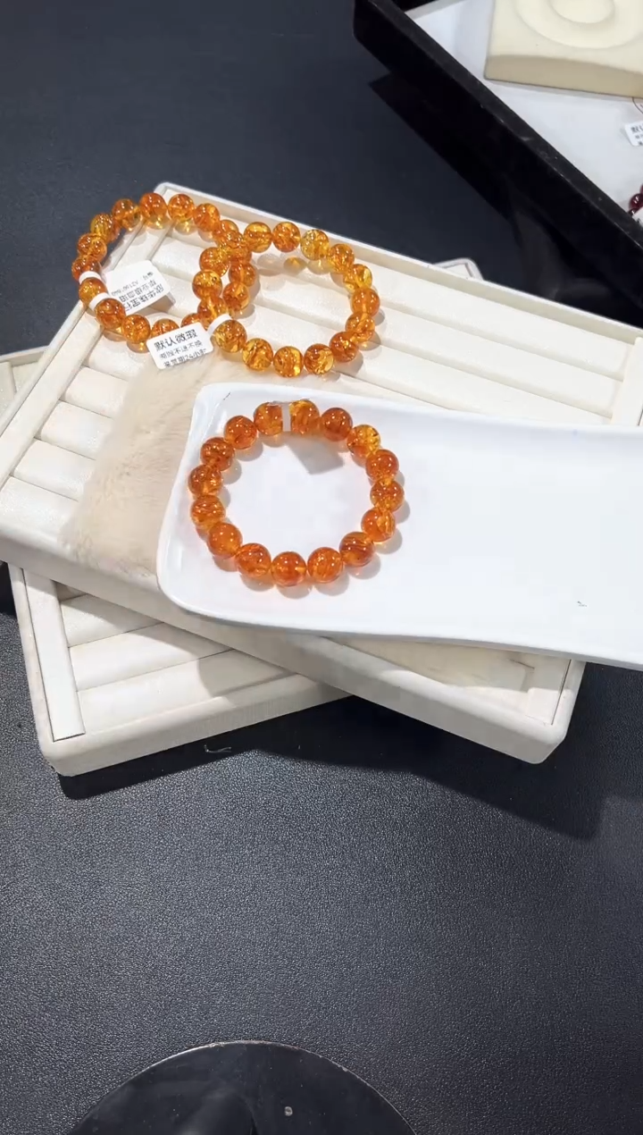 手串琥珀（花珀）未镶嵌❄****️74a多样性发其一【1条】默认微瑕