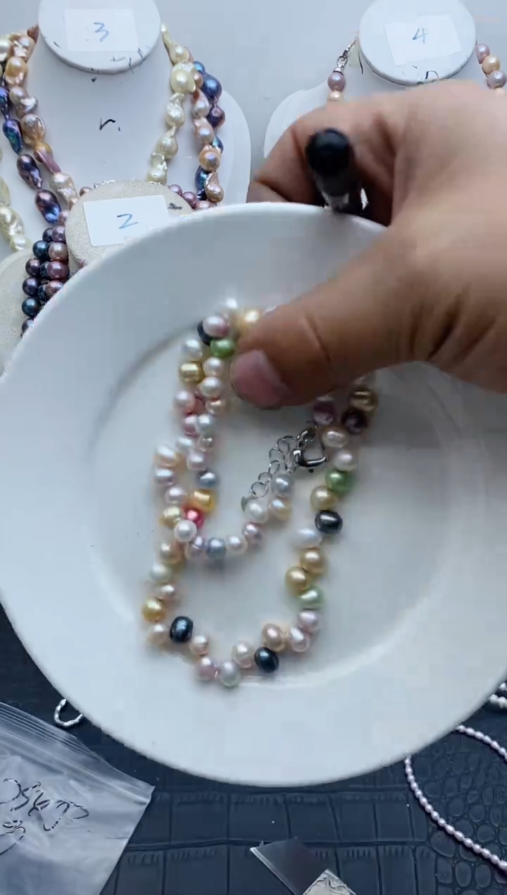 【闪购商品】淡水珍珠颈饰未镶嵌0321