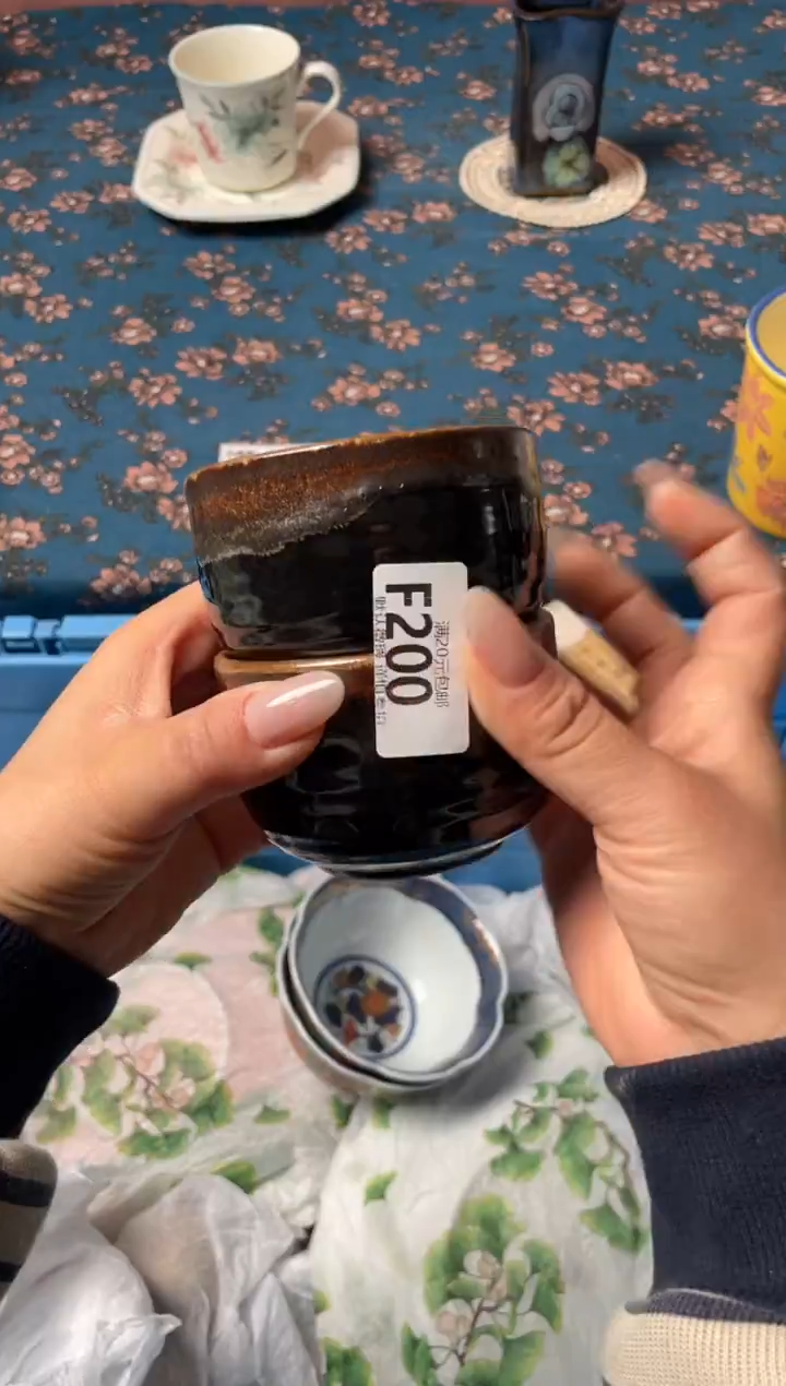 瓷片小*子瓷器瓷器F200