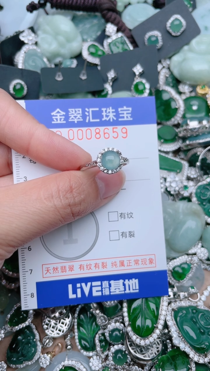 【闪购商品】翡翠颈饰未镶嵌8659...1