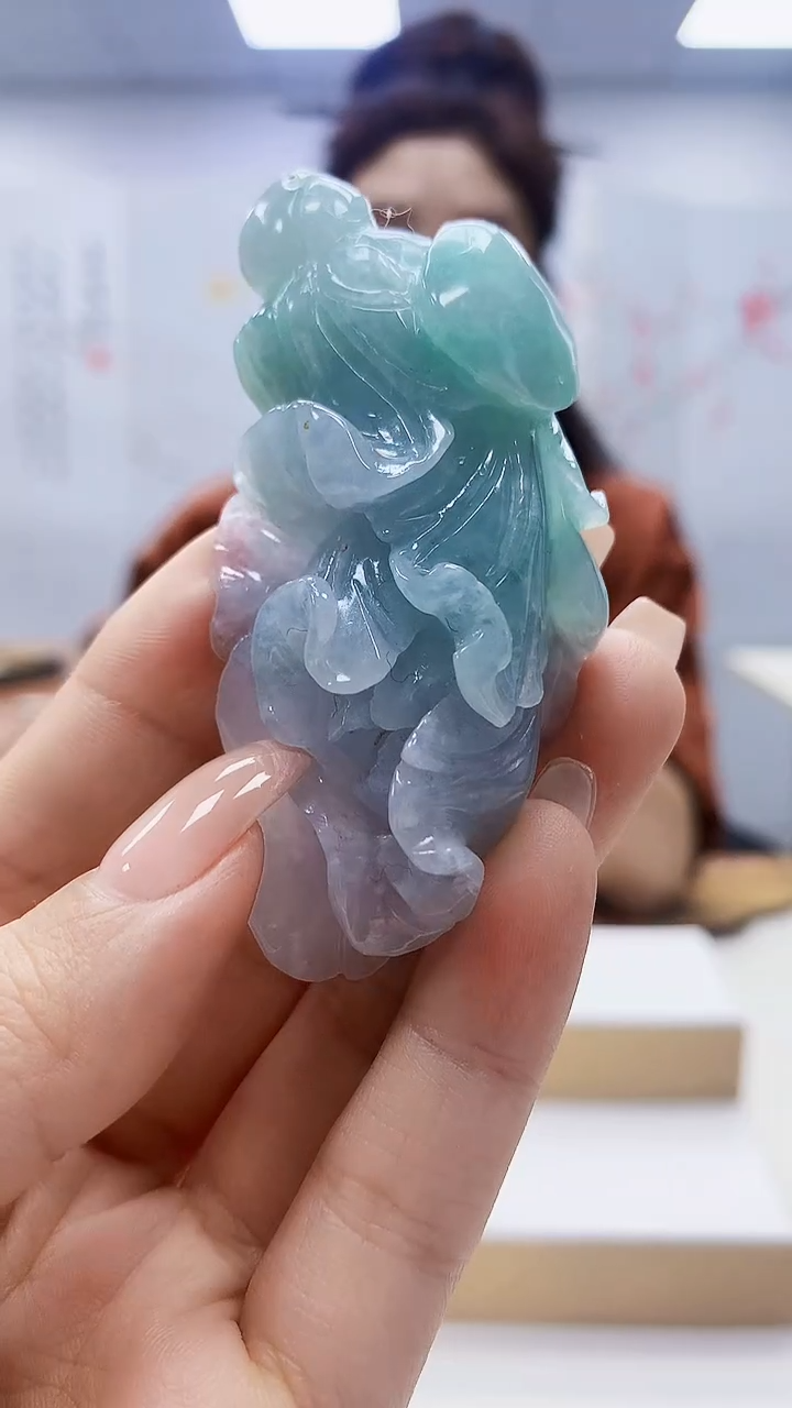 未镶嵌定制翡翠4829ty-毛货挂件42