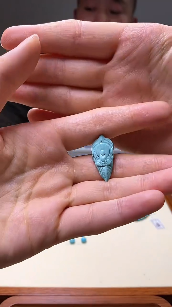 【闪购商品】绿松石1未镶嵌绿松石小坠子