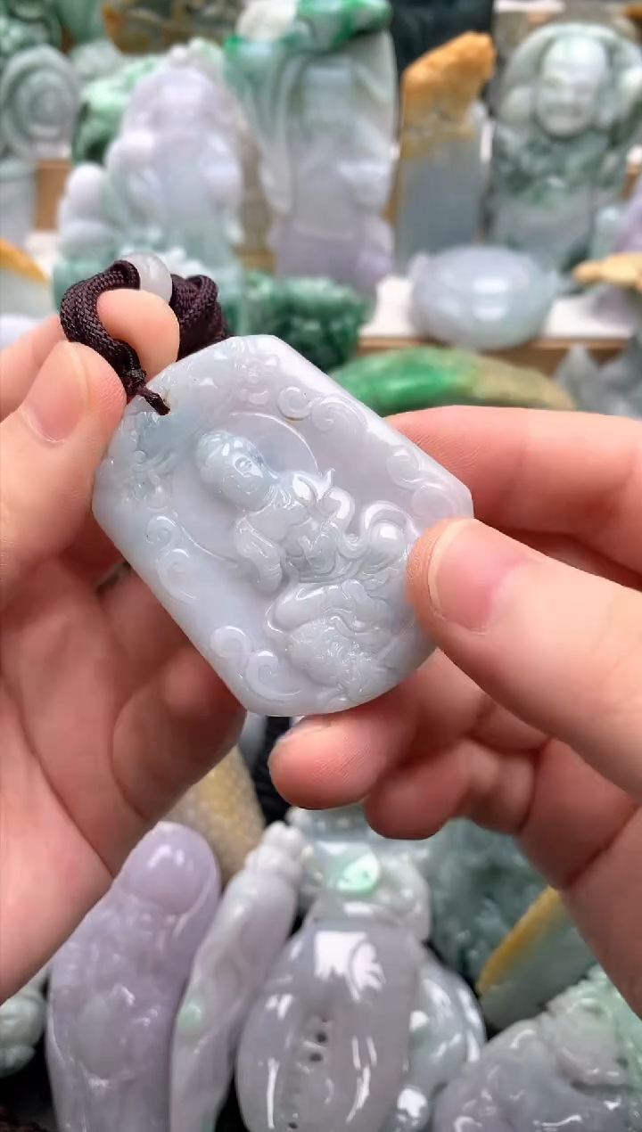 吊坠(不含链)未镶嵌翡翠1