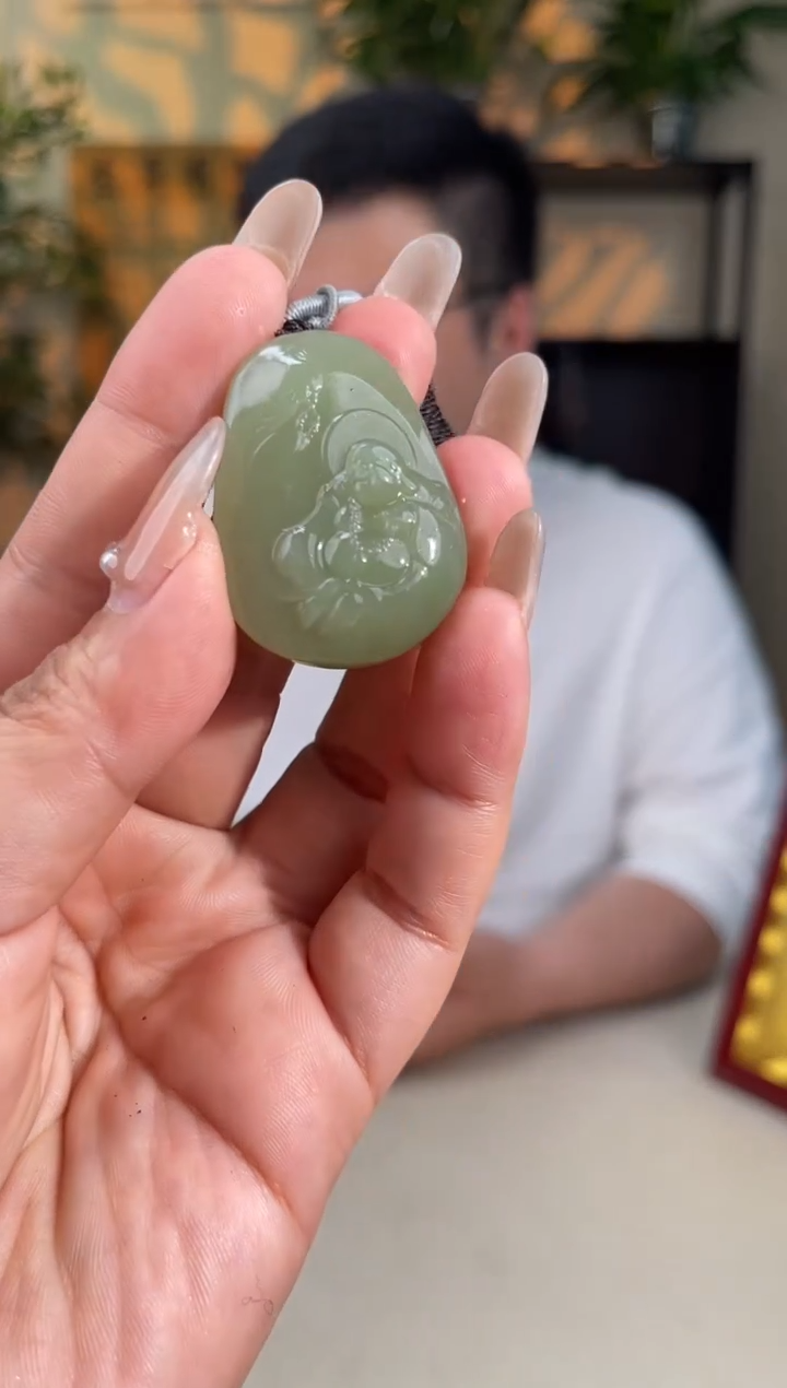 和田玉未镶嵌颈饰多样性拍一发一210001