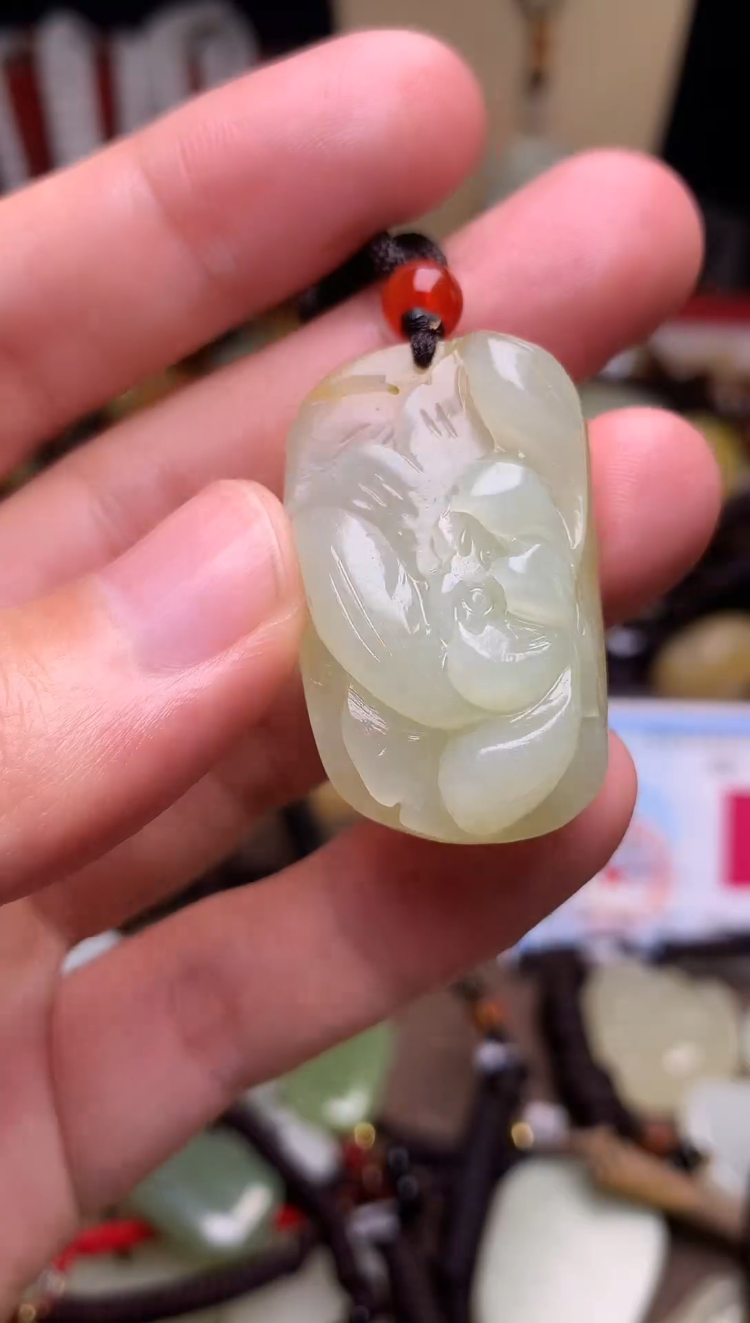 颈饰未镶嵌和田玉新疆料青海料清水和田玉吊坠