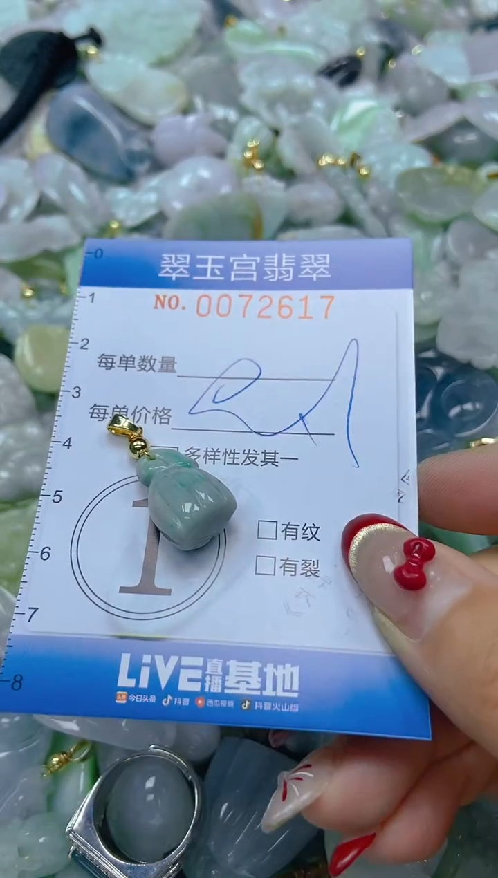 【闪购商品】翡翠颈饰未镶嵌闪购0072617