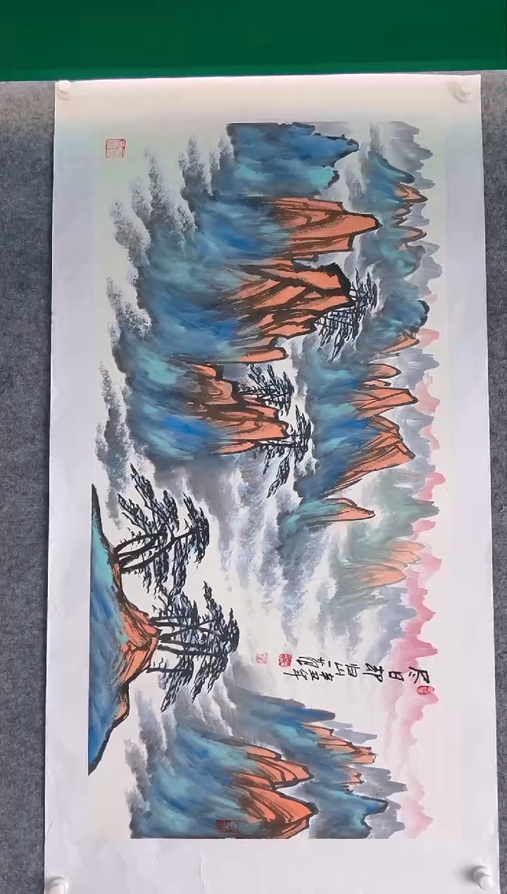 【闪购商品】绘画姜国华-8.6平尺-国画作品