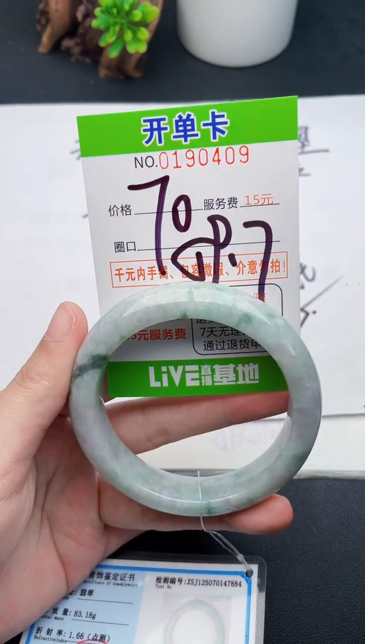 未镶嵌手镯翡翠09天然翡翠A货