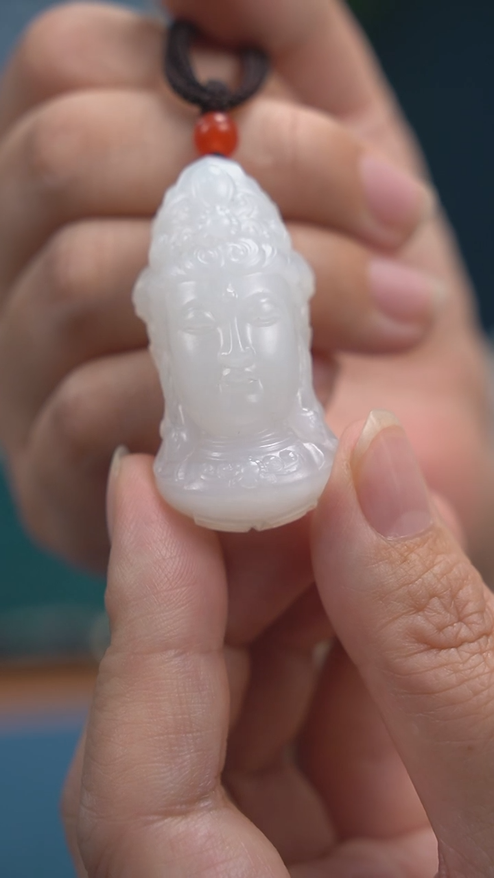 【闪购商品】和田玉吊坠(不含链)未镶嵌观音