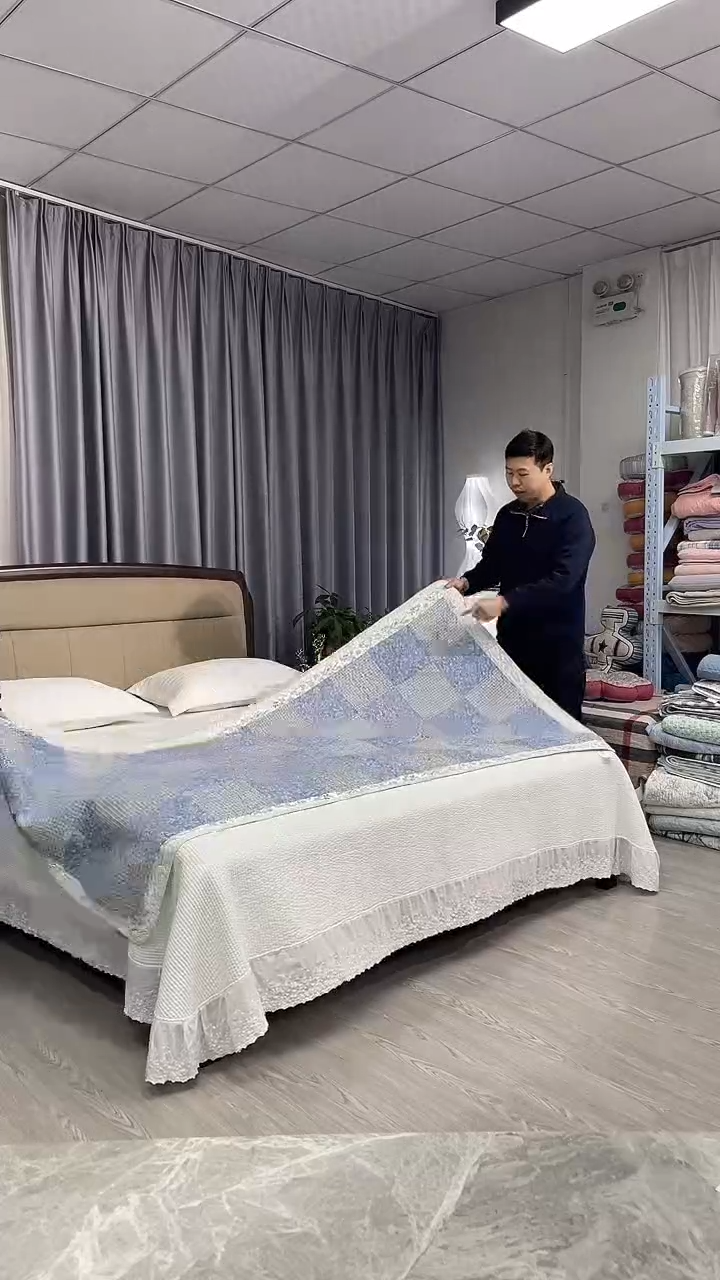 棉福利微瑕真拼清灰色90*210