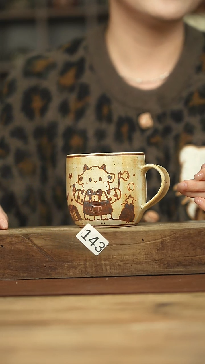 设计师手作！！杨懿咖啡杯系列！！