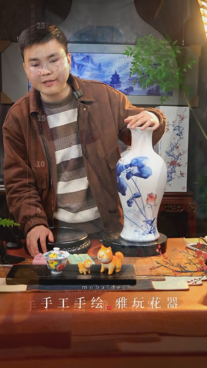 【闪购商品】瓷片景德镇手工手绘陶瓷