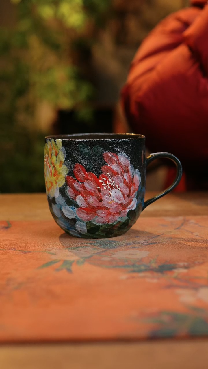 【闪购商品】瓷片景德镇手工手绘釉下彩高温瓷