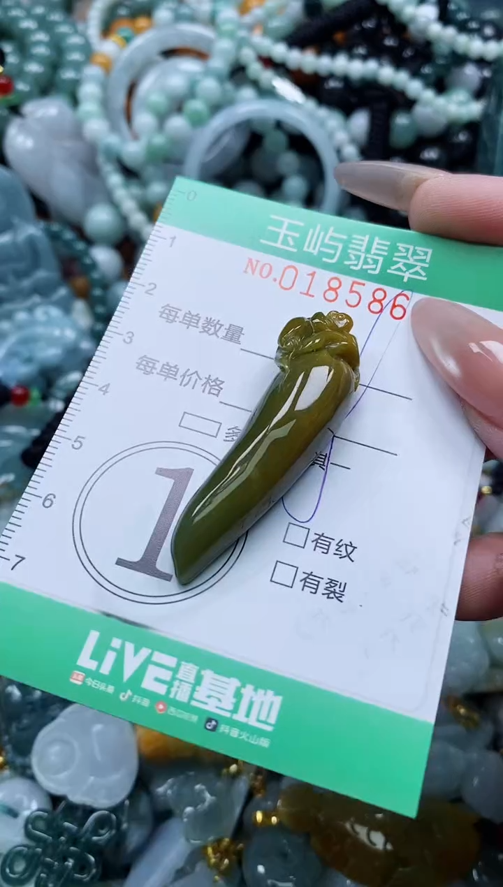 翡翠未镶嵌颈饰闪购0185862