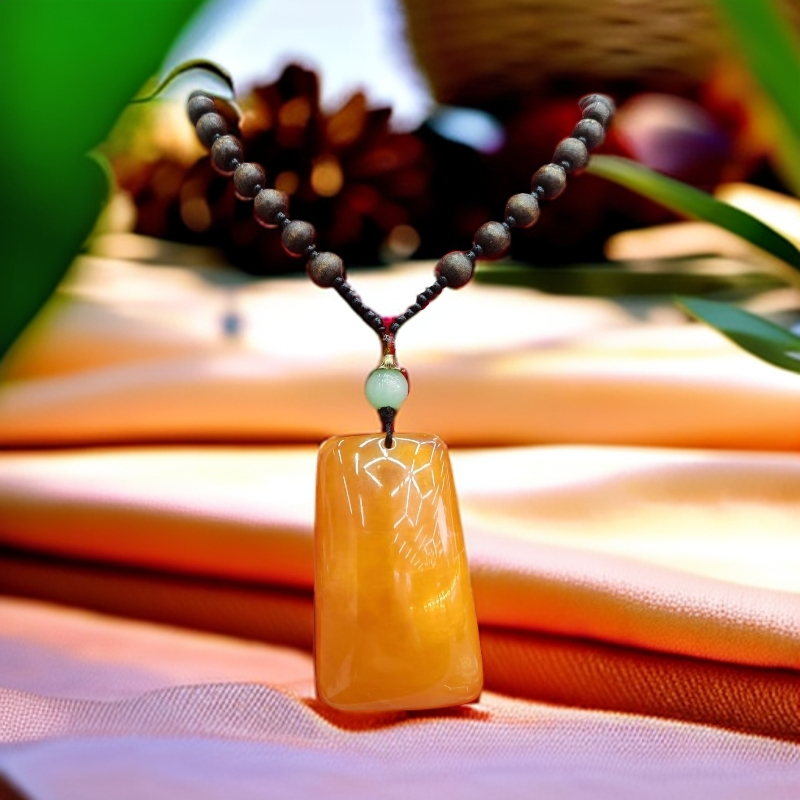  【芳芳专属礼盒】国风典雅平安牌树脂吊坠 DH6168