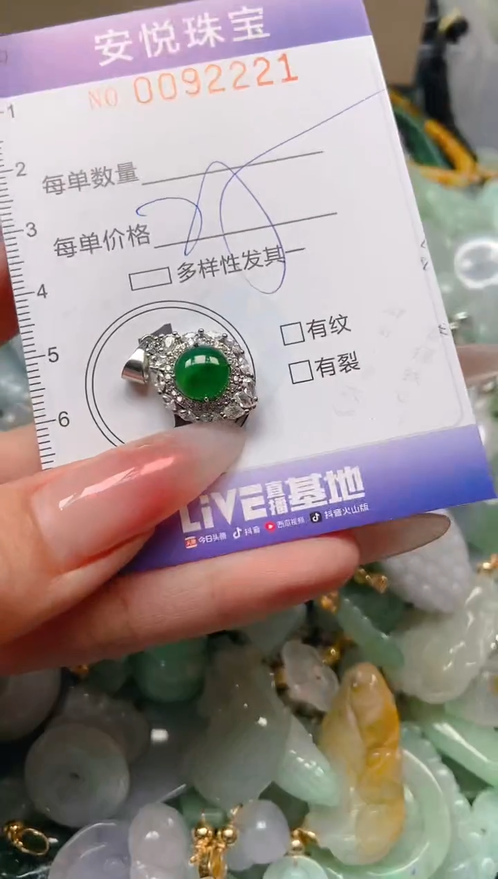 【闪购商品】翡翠颈饰未镶嵌闪购0092221