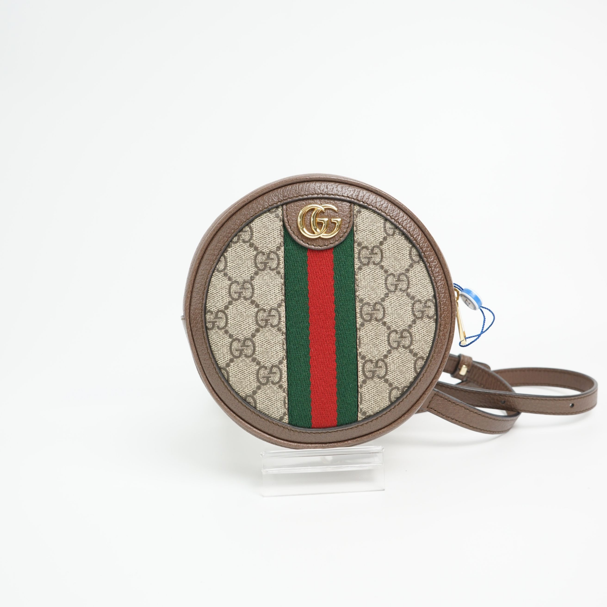 95新 GUCCI/古驰 古驰小圆饼双肩包/DS010273