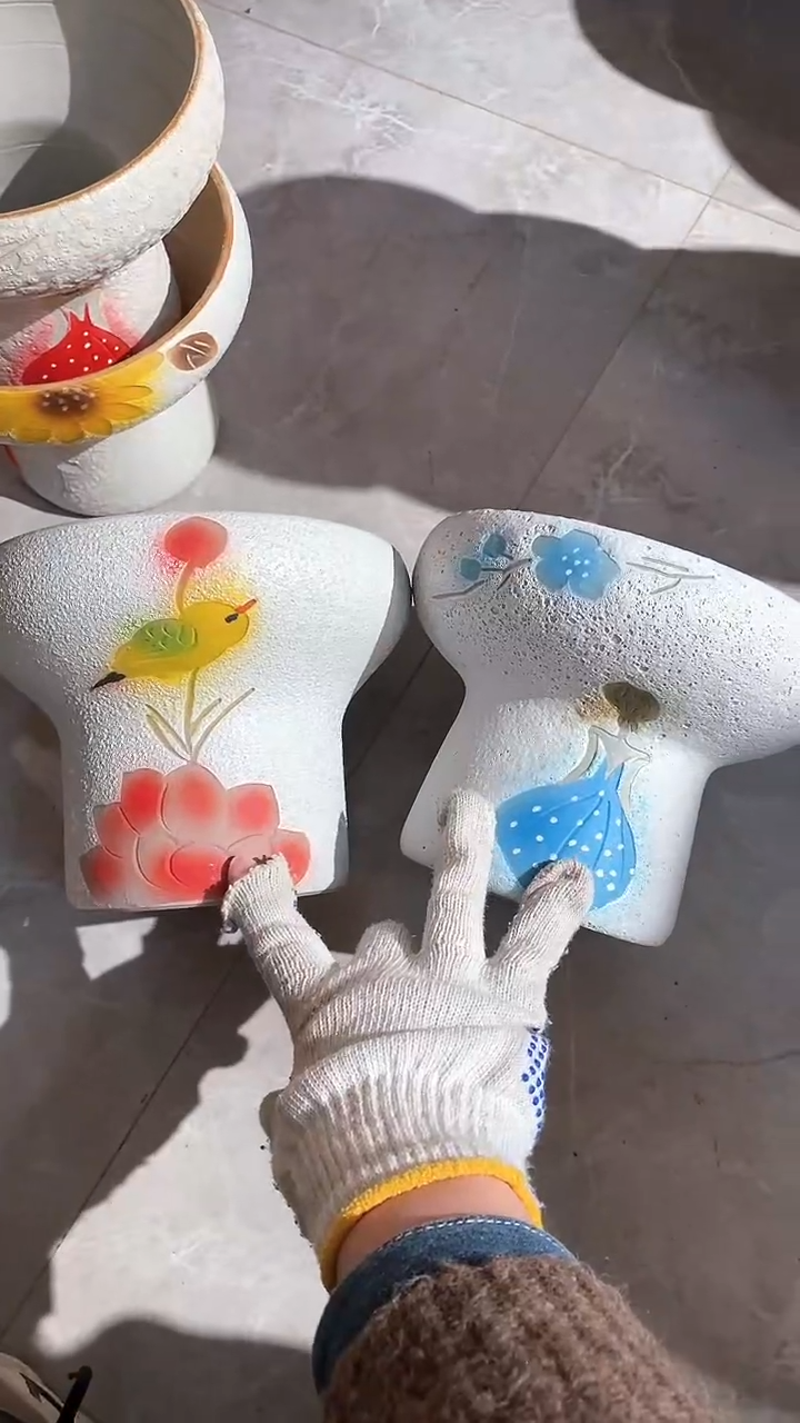 【闪购商品】摆件7-83口17高14  二个