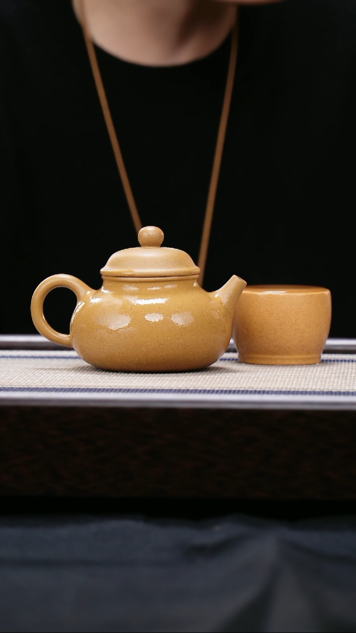 【闪购商品】紫砂茶壶黄金段 容天壶 