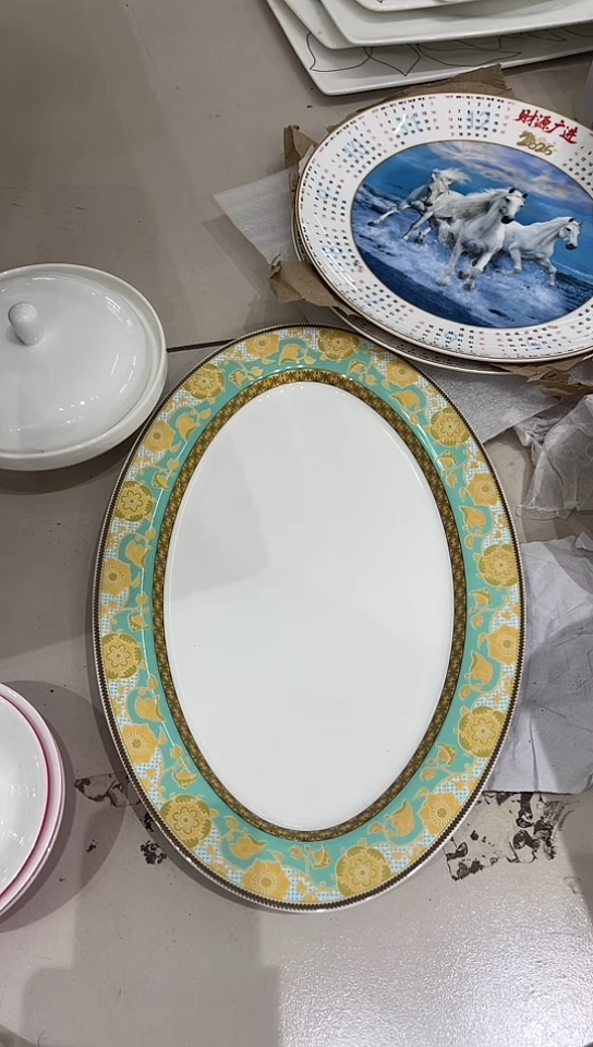 骨瓷14鱼隆达骨瓷