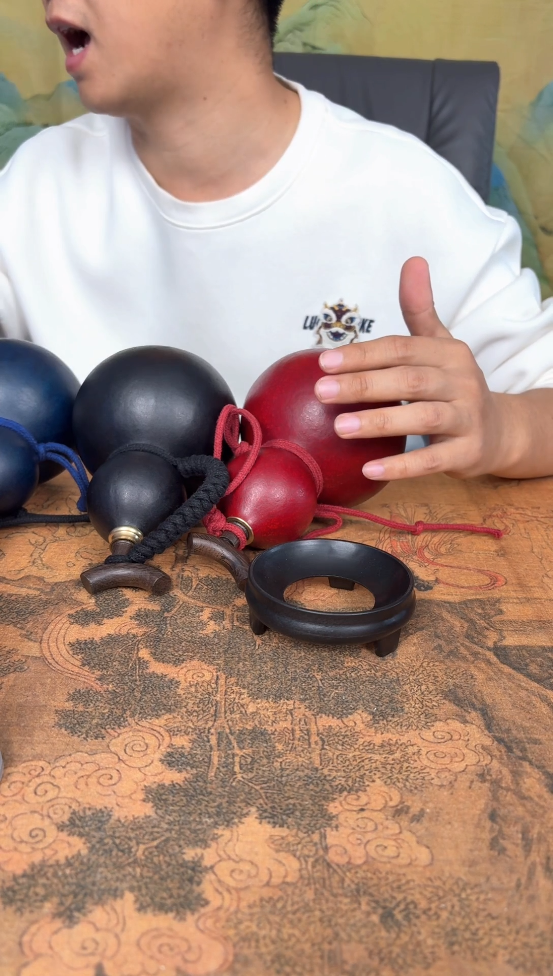 天然酒葫芦大漆酒葫芦