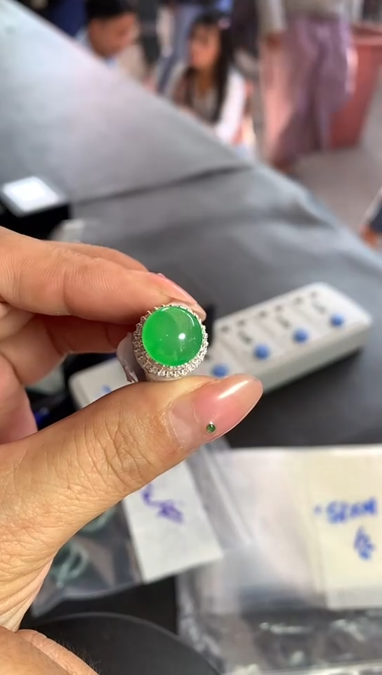 【闪购商品】定制翡翠未镶嵌8754321764351.