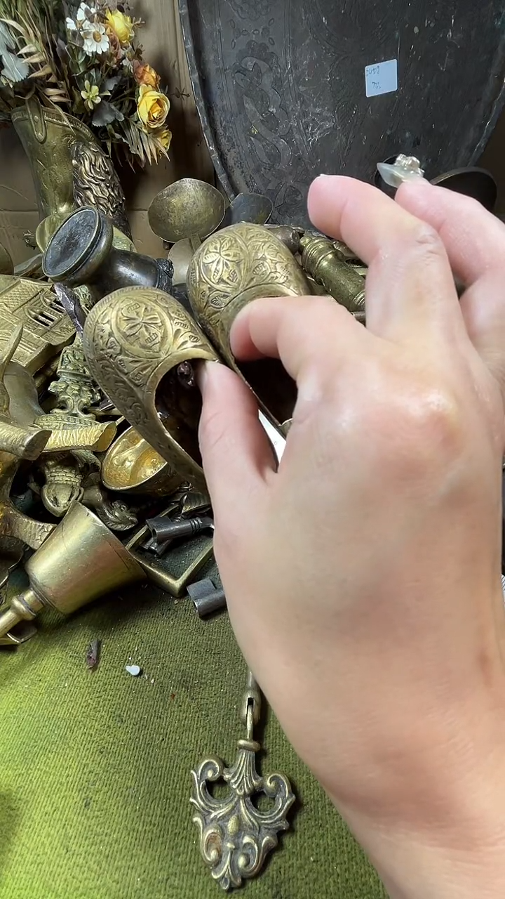 二*亿锦铜回流铜器摆件88