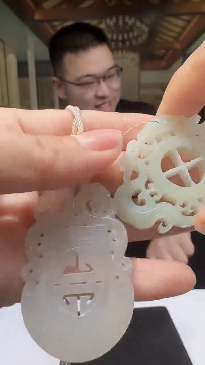 颈饰未镶嵌和田玉46912