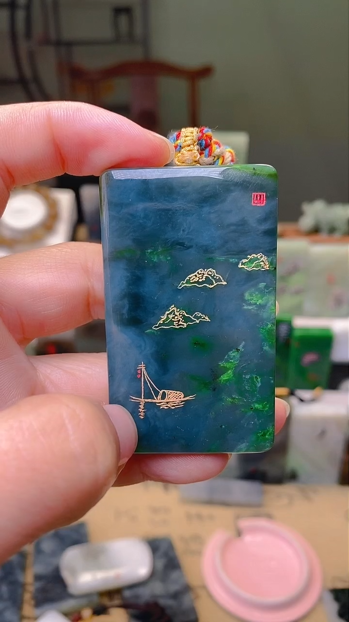 【闪购商品】和田玉挂件未镶嵌23