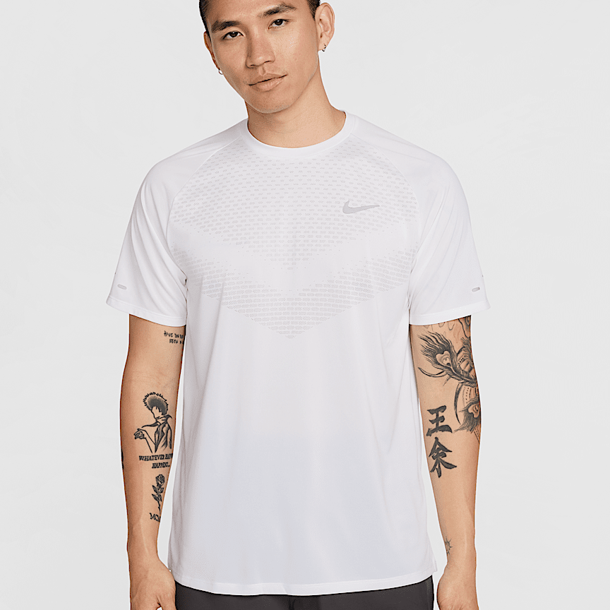 【滔搏联动】NIKE耐克男子速干白色玩球穿搭跑步短袖T恤HV5204-100