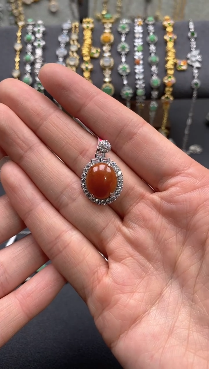 【闪购商品】翡翠戒指银S925镶嵌1.18  拍2退1 