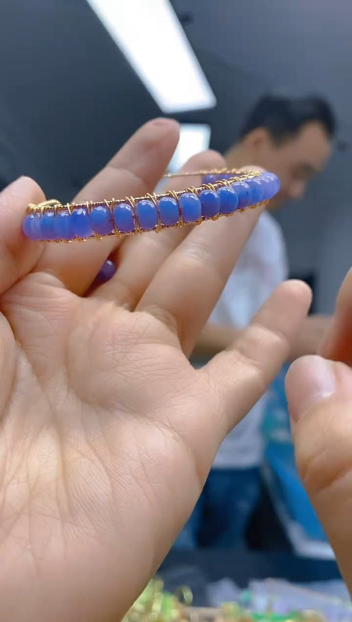 【闪购商品】翡翠耳饰合金0508翡翠手镯