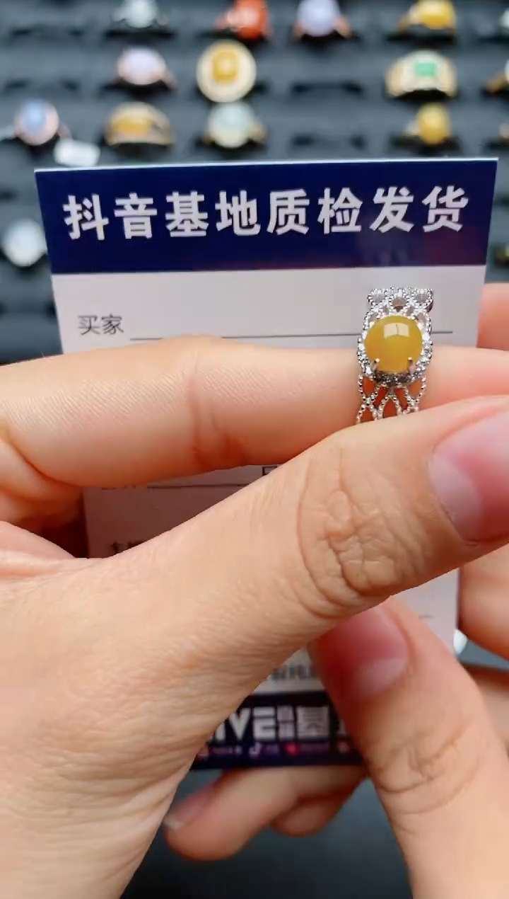 【闪购商品】翡翠戒指银S925镶嵌............