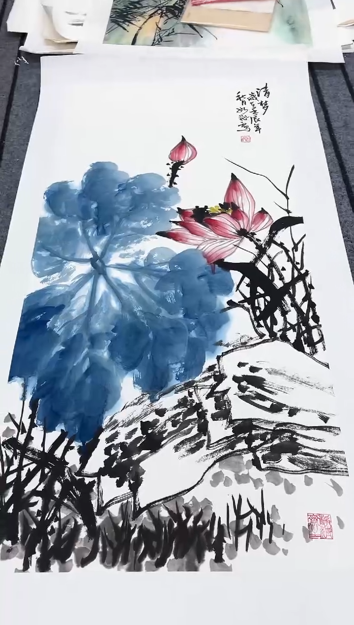 精品国画花鸟作品
