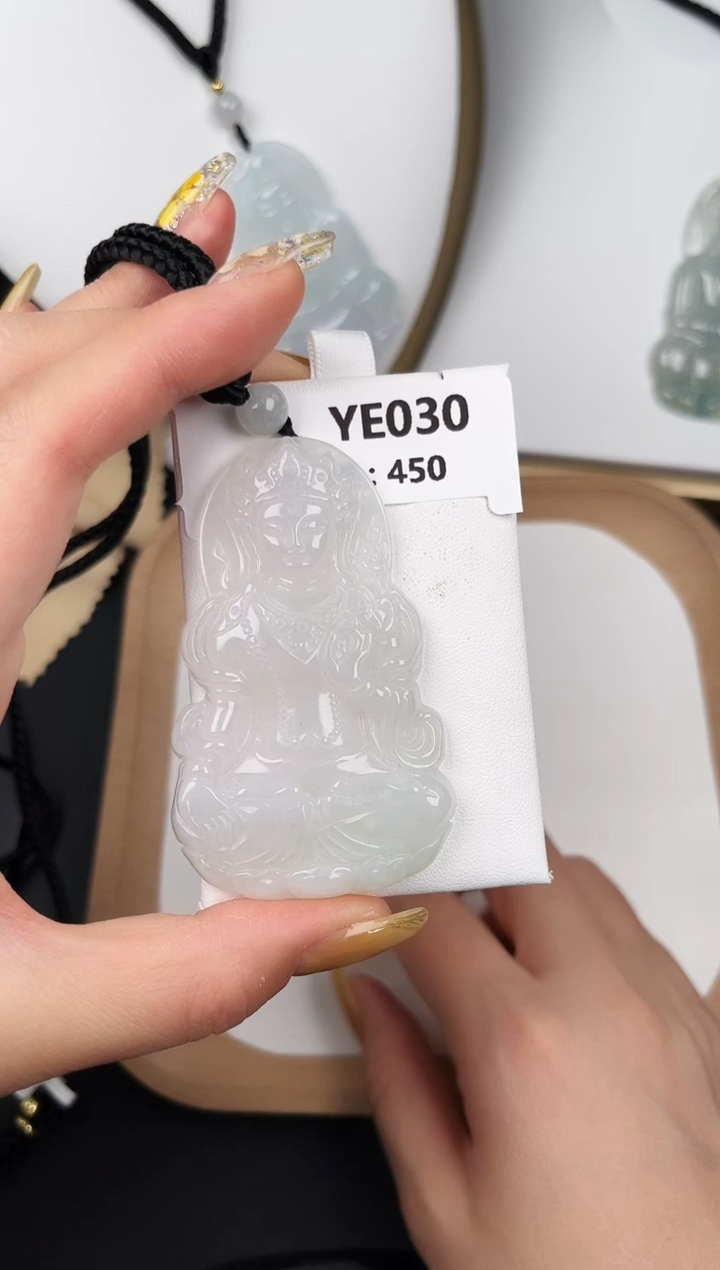 颈饰未镶嵌翡翠YE030大度母
