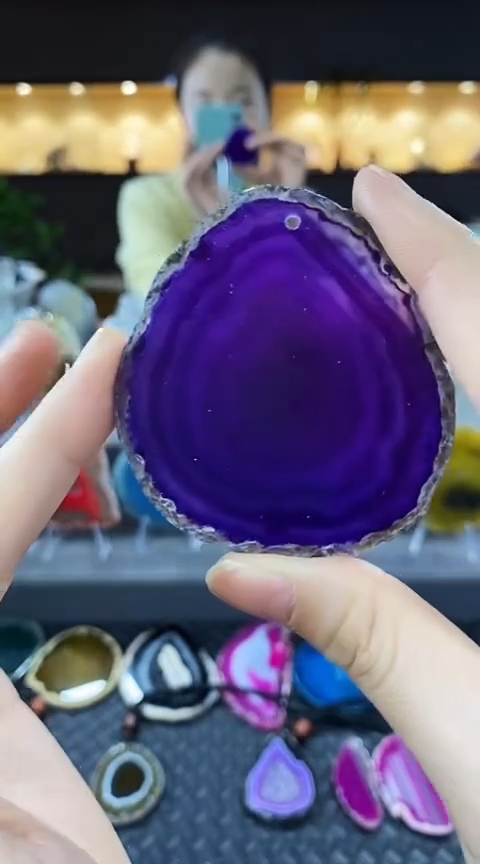 未镶嵌颈饰玛瑙/玉髓乐*玛瑙