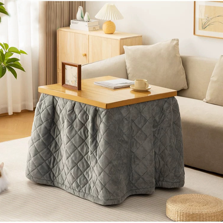 【70折叠】烤火桌子家用折叠烤火架客厅家用冬季多功能楠竹取暖桌子