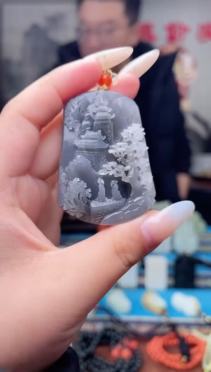 【闪购商品】和田玉挂件未镶嵌1