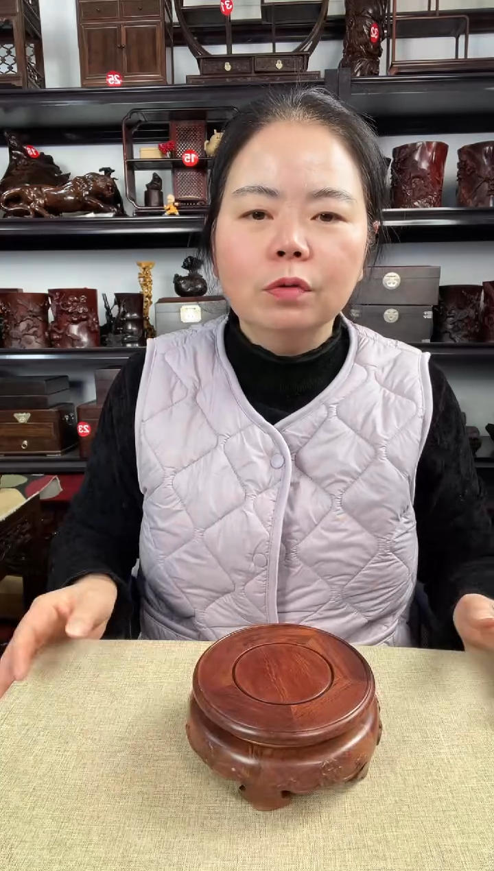 木354瑕疵老李红木工艺品