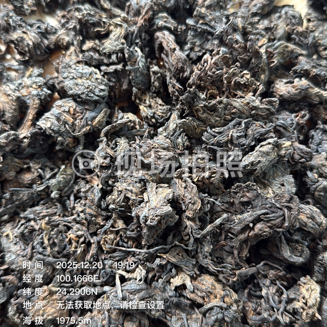 2021箐门口古树熟茶老茶头散茶3102号