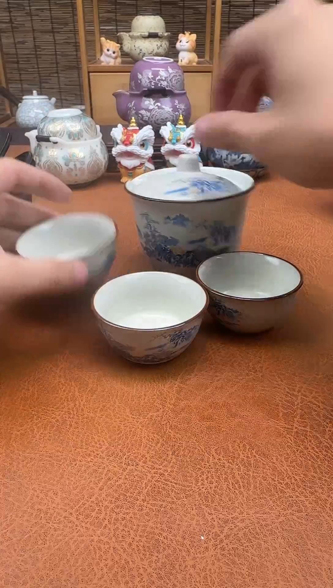 新店来开播，茶具放福利