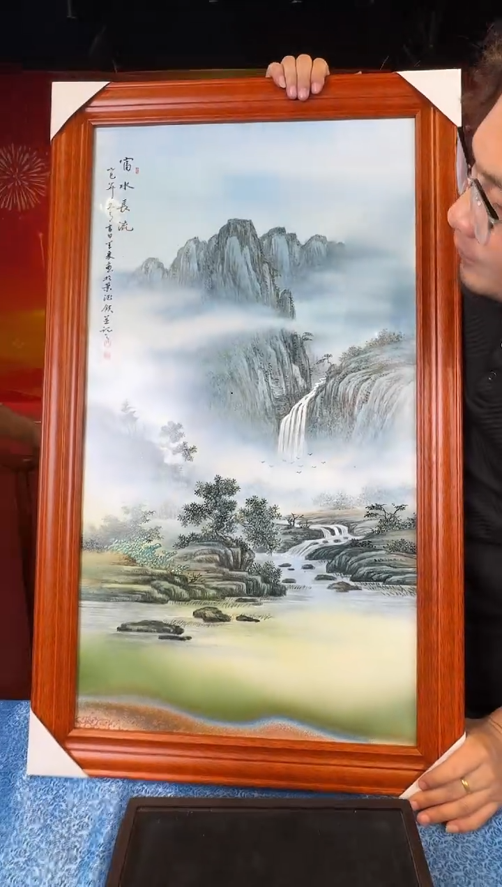 摆件陶北京工美-流水43